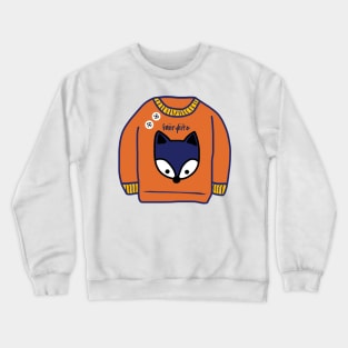 Cozy Cartoon Sweater Crewneck Sweatshirt